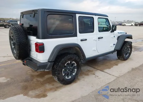 2024 Jeep Wrangler 4Xe Rubicon 4Xe from USA, damaged, VIN 1C4RJXR60RW223430